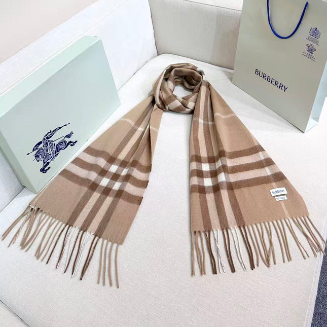 BURBERRY 26S SCARF 168CM IN CASHMERE 184984