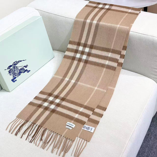 BURBERRY 26S SCARF 168CM IN CASHMERE 184984