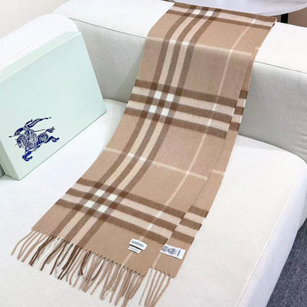 BURBERRY 26S SCARF 168CM IN CASHMERE 184984