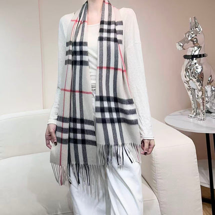 BURBERRY 26S SCARF 168CM IN CASHMERE 184985