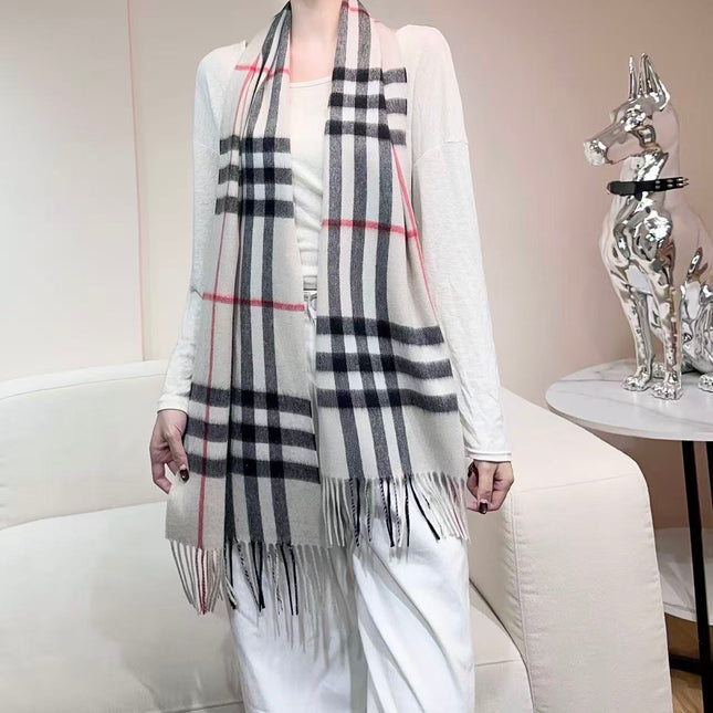 BURBERRY 26S SCARF 168CM IN CASHMERE 184985