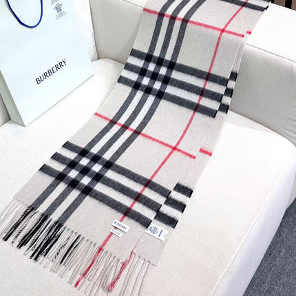 BURBERRY 26S SCARF 168CM IN CASHMERE 184985