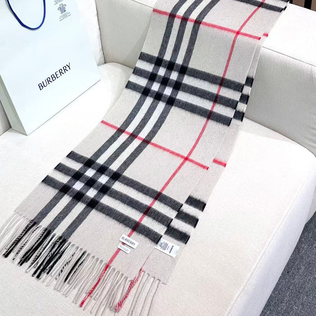 BURBERRY 26S SCARF 168CM IN CASHMERE 184985