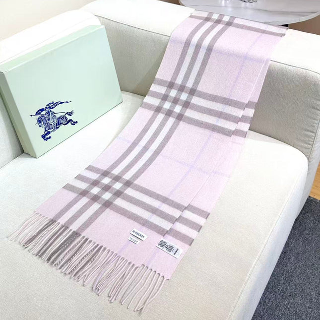 BURBERRY 26S SCARF 168CM IN CASHMERE 184988