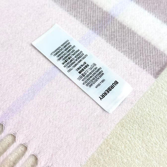 BURBERRY 26S SCARF 168CM IN CASHMERE 184988