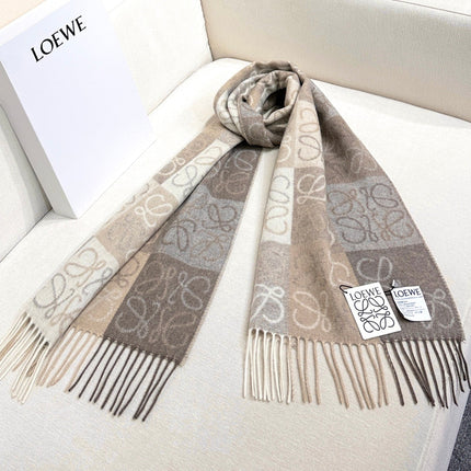 LOEWE 26S SCARF 180 IN CASHMERE WOOL 303185