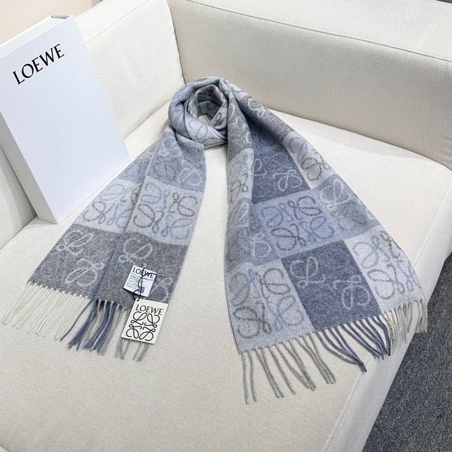 LOEWE 26S SCARF 180 IN CASHMERE WOOL 303187