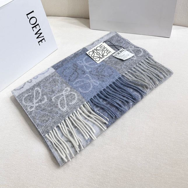LOEWE 26S SCARF 180 IN CASHMERE WOOL 303187