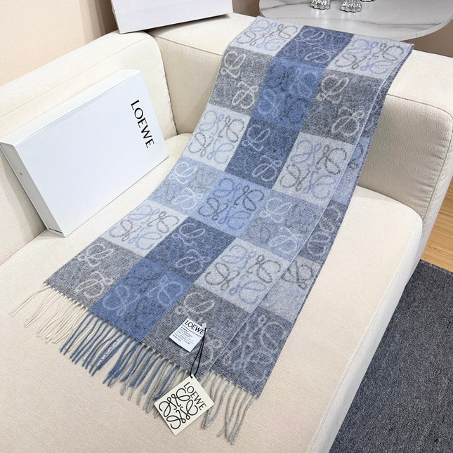 LOEWE 26S SCARF 180 IN CASHMERE WOOL 303187