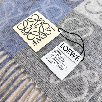 LOEWE 26S SCARF 180 IN CASHMERE WOOL 303187