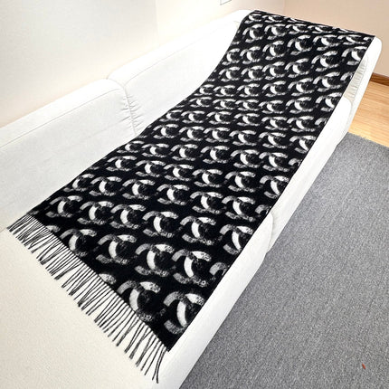 CHANEL 26S SCARF 200 IN CASHMERE 509186