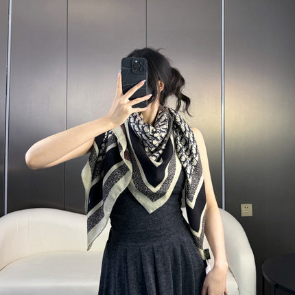 DIOR 26S SCARF 140CM IN CASHMERE SILK 304566