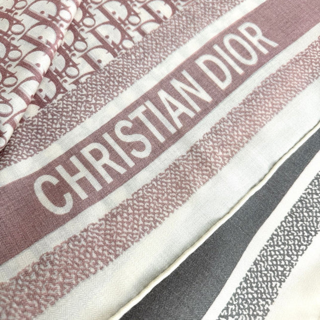 DIOR 26S SCARF 140CM IN CASHMERE SILK 304568