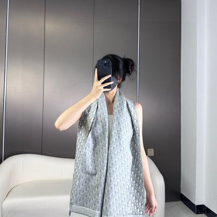 DIOR 26S SCARF 200CM IN CASHMERE 309435