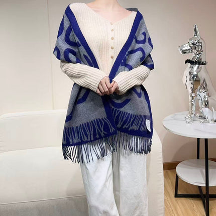 LOEWE 26S SCARF 180 IN CASHMERE WOOL 311813