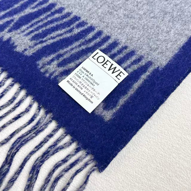 LOEWE 26S SCARF 180 IN CASHMERE WOOL 311813