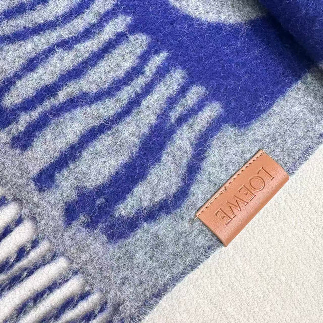 LOEWE 26S SCARF 180 IN CASHMERE WOOL 311813
