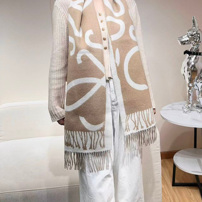 LOEWE 26S SCARF 180 IN CASHMERE WOOL 311814