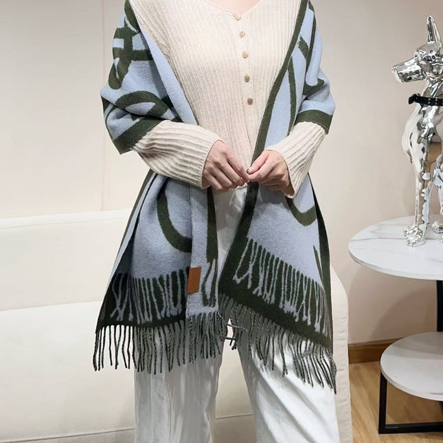 LOEWE 26S SCARF 180 IN CASHMERE WOOL 311815