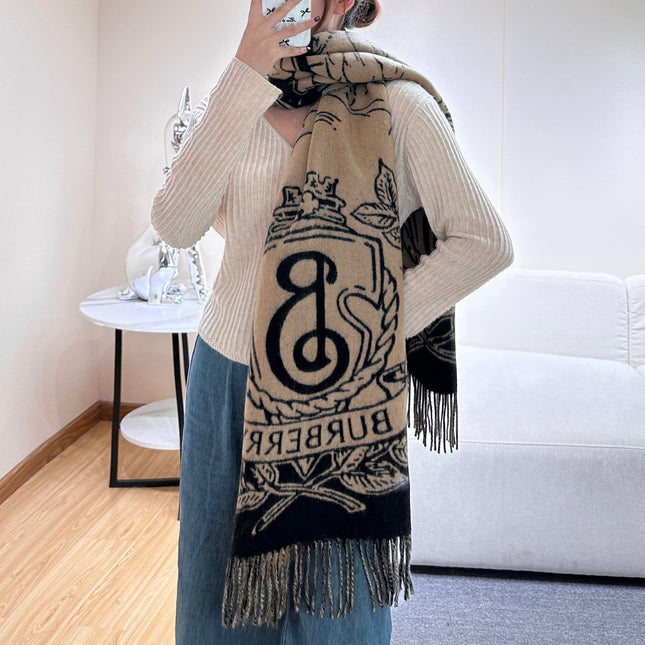 BURBERRY 26S SCARF 210CM IN CASHMERE 303181