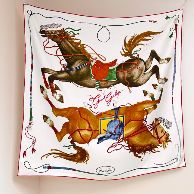 HERMES 26S SCARF 90 IN SILK 303190
