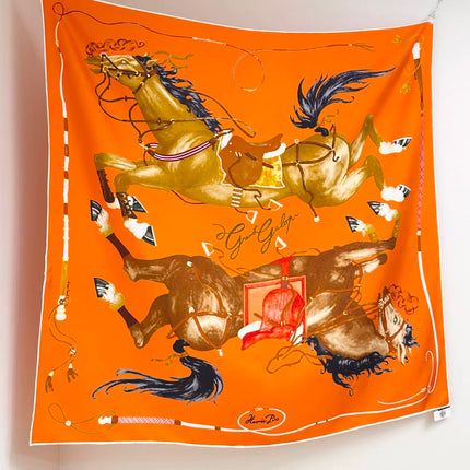 HERMES 26S SCARF 90 IN SILK 303193