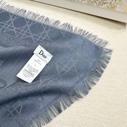DIOR 26S SCARF 140CM IN CASHMERE SILK 303197