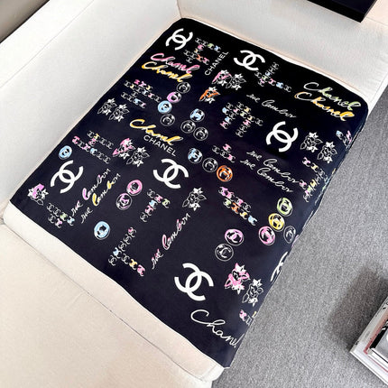 CHANEL 26S SCARF 90 IN SILK 500134