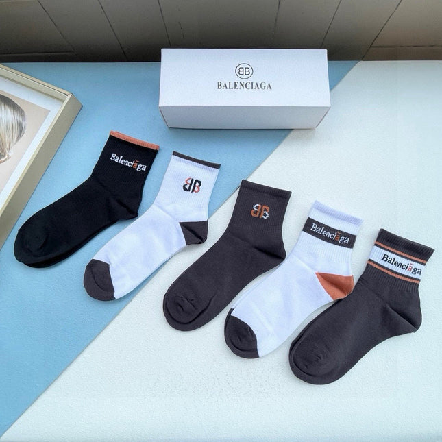 BALENCIAGA 26S ANKLE SOCKS 161586 (1 BOX)