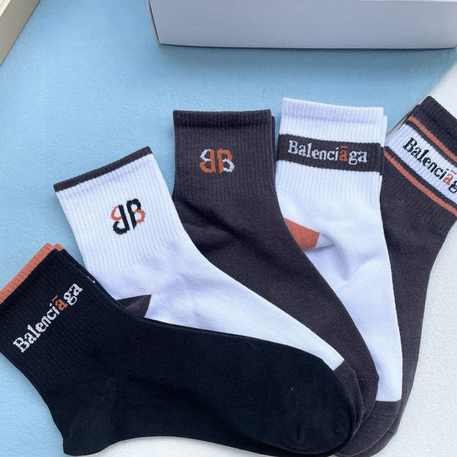 BALENCIAGA 26S ANKLE SOCKS 161586 (1 BOX)