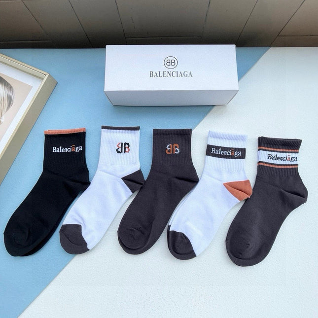 BALENCIAGA 26S ANKLE SOCKS 161586 (1 BOX)