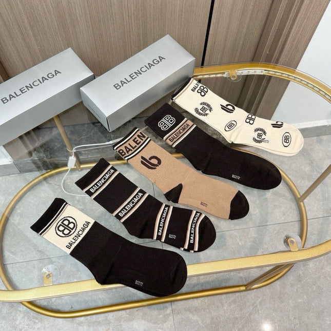 BALENCIAGA 26S ANKLE SOCKS 392012 (1 BOX)