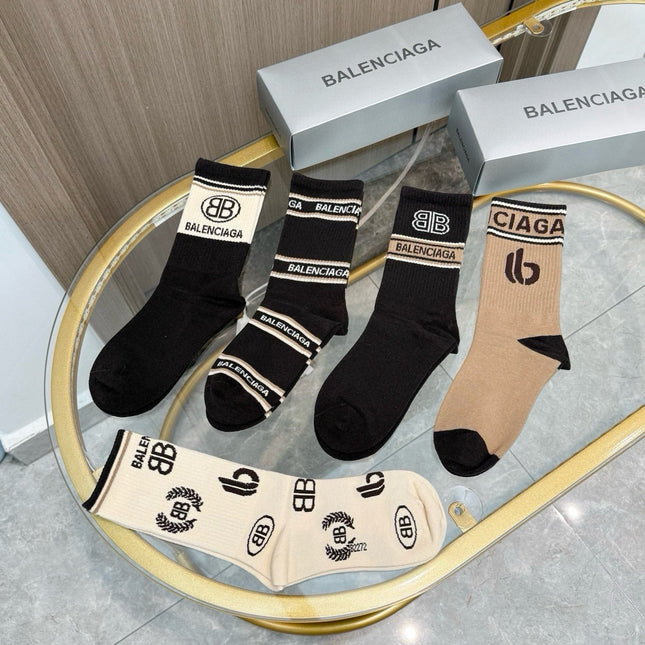 BALENCIAGA 26S ANKLE SOCKS 392012 (1 BOX)