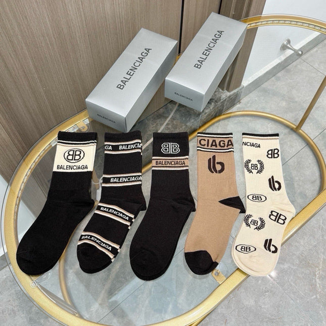 BALENCIAGA 26S ANKLE SOCKS 392012 (1 BOX)