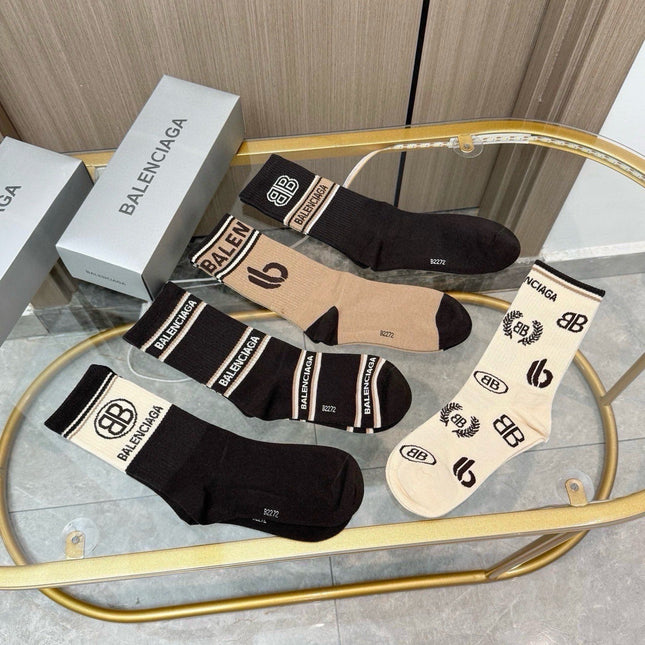 BALENCIAGA 26S ANKLE SOCKS 392012 (1 BOX)