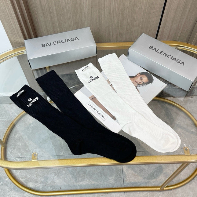 BALENCIAGA 26S CREW SOCKS 421065 (1 BOX)