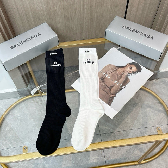 BALENCIAGA 26S CREW SOCKS 421065 (1 BOX)