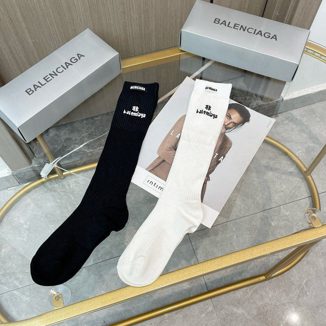 BALENCIAGA 26S CREW SOCKS 421065 (1 BOX)