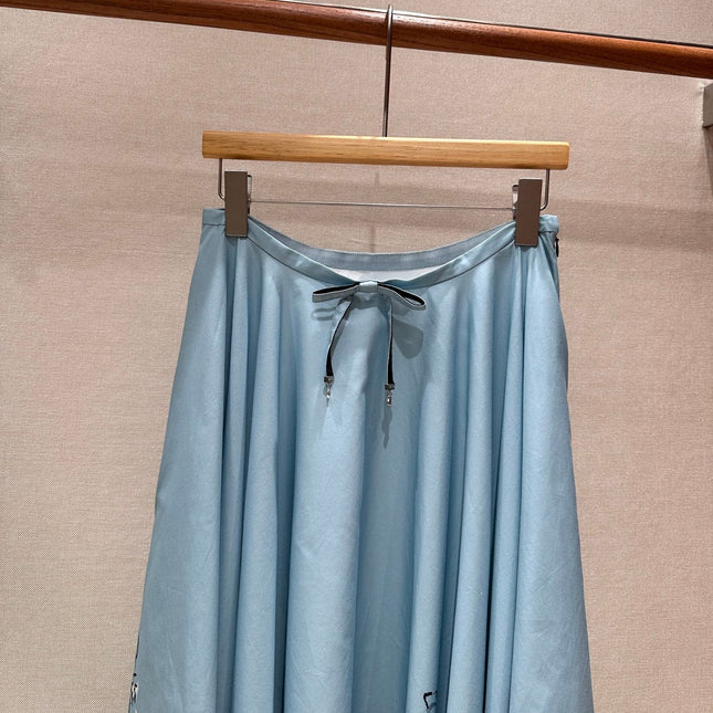DIOR 26S MIDI A-LINE SKIRT 1408
