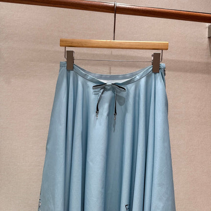 DIOR 26S MIDI A-LINE SKIRT 1408