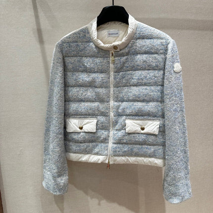 MONCLER 26S TWEED DOWN JACKET 750