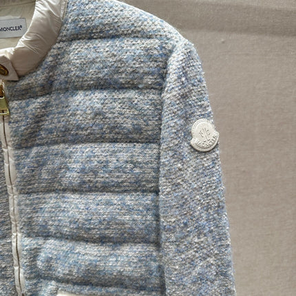 MONCLER 26S TWEED DOWN JACKET 750