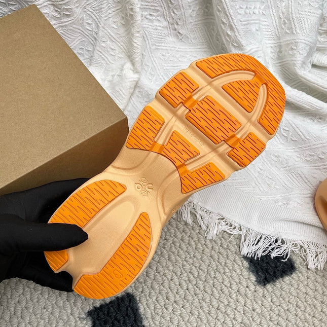 LOEWE 26S CLOUDSOLO SNEAKERS IN ORANGE RECYCLED POLYESTER