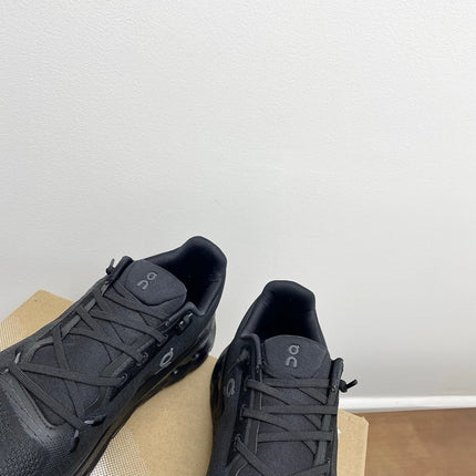 LOEWE 26S CLOUDTILT SNEAKER IN BLACK RECYCLED POLYESTER