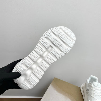 LOEWE 26S CLOUDTILT SNEAKER IN WHITE RECYCLED POLYESTER