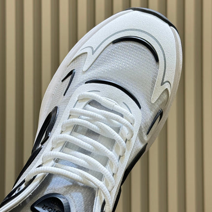 DIOR 26S B30 COUNTDOWN TECH SNEAKER IN WHITE TECHNICAL FABRIC AND SUEDE