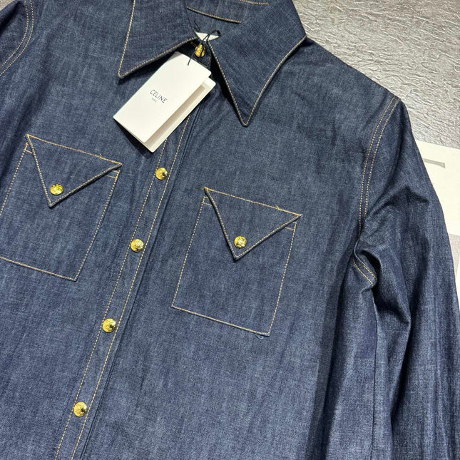 CELINE 26S DENIM SHIRT 382