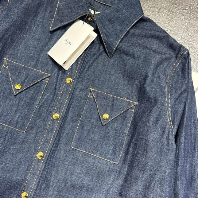 CELINE 26S DENIM SHIRT 382