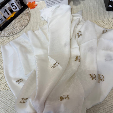 DIOR 26S SCARF 140CM IN SILK & CASHMERE 281272