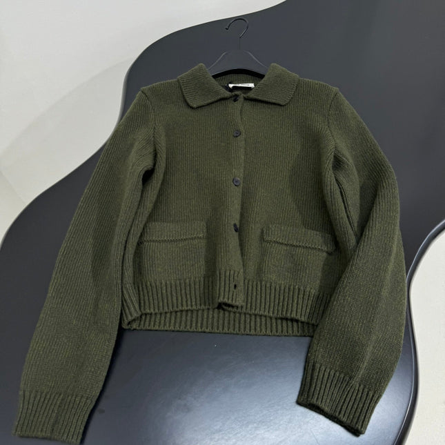 MIUMIU POLO KNIT CARDIGAN STYLE 502